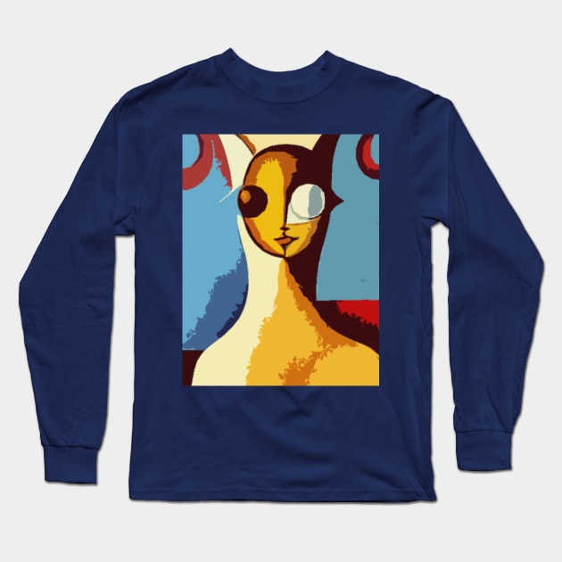 personnage imaginaire coloré Long Sleeve T-Shirt by Zinoo